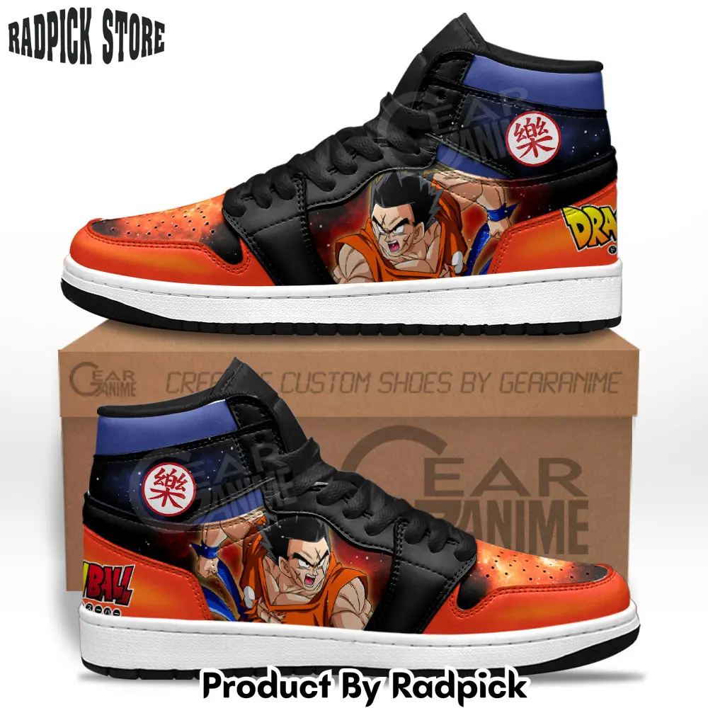 Yamcha air jordan high top sneakers anime mv06  rp0358055